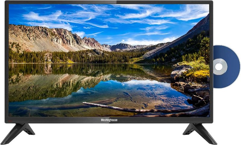 Photo 1 of ***TESTED/ POWERS O N***Westinghouse HD 32 Inch TV with Built-in DVD and V-Chip, Slim, Compact 720p LED Flat Screen TV, HDMI, USB, and VGA Compatible, High Definition Small TV for Kitchen or RV Camper, 2023 Model
