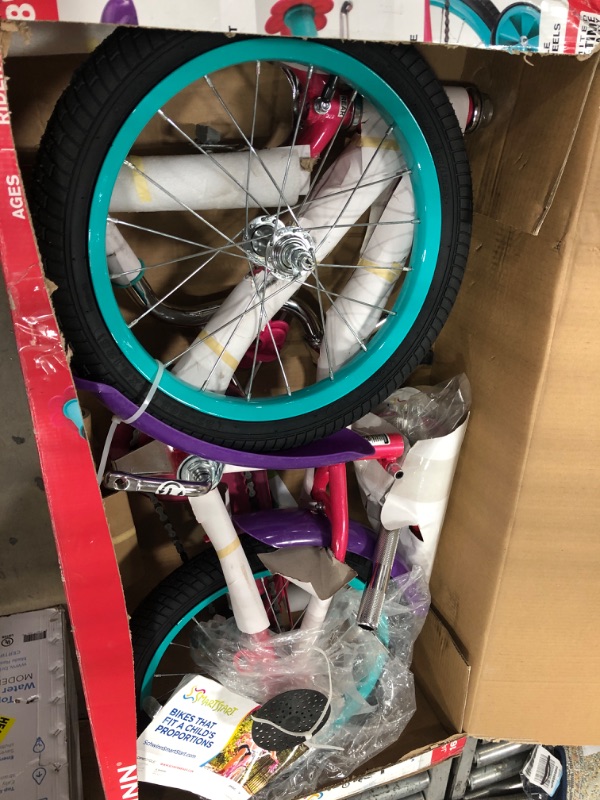 Photo 2 of **SEE NOTES**
Schwinn Jasmine Girls Bike with Training Wheels, 16-Inch Wheels, Multiple Colors Pink