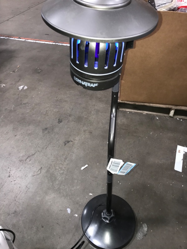Photo 1 of *POWERS ON**DynaTrap DT1260-TUNSR Mosquito & Flying Insect Trap with Pole Mount – Kills Mosquitoes, Flies, Wasps, Gnats, & Other Flying Insects – Protects up to 1/2 Acre red Insect Trap