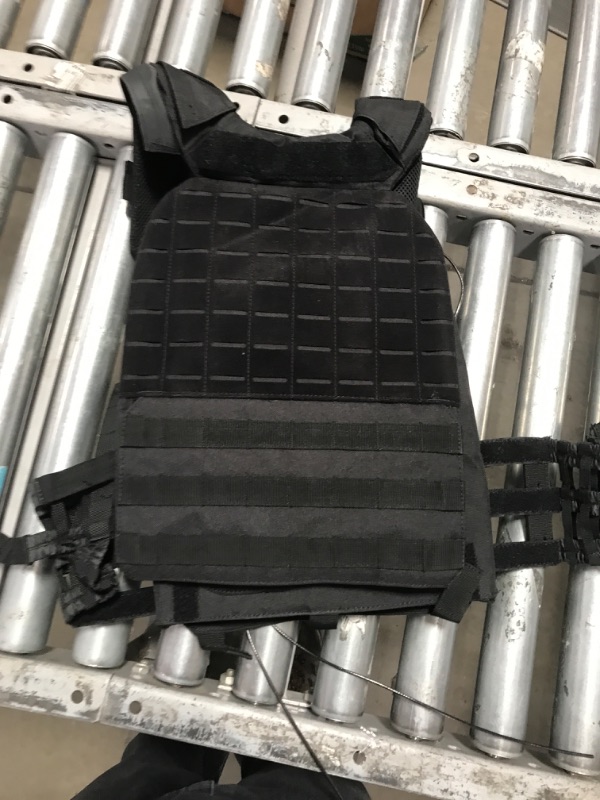 Photo 3 of Directional Force | Centurion Weight Vest | Training Vest Workout Gear | Performance Apparel & Products Black