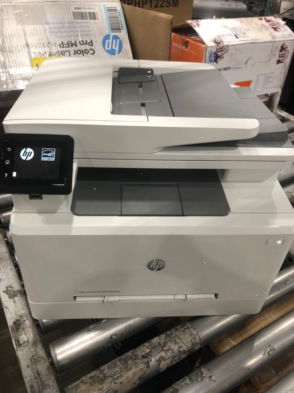 Photo 4 of HP Color LaserJet Pro M283fdw Wireless All-in-One Laser Printer, Remote Mobile Print, Scan & Copy, Duplex Printing, Works with Alexa (7KW75A)