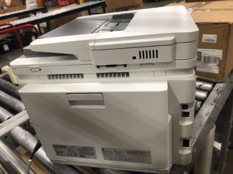 Photo 5 of HP Color LaserJet Pro M283fdw Wireless All-in-One Laser Printer, Remote Mobile Print, Scan & Copy, Duplex Printing, Works with Alexa (7KW75A)