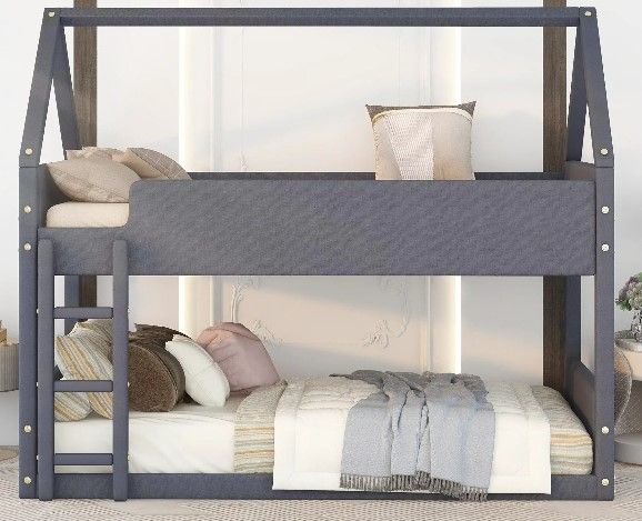 Photo 1 of  Twin Twin Greywash Bunkbed
