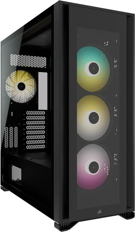 Photo 1 of CORSAIR iCUE 7000X RGB Full-Tower ATX PC Case, Black