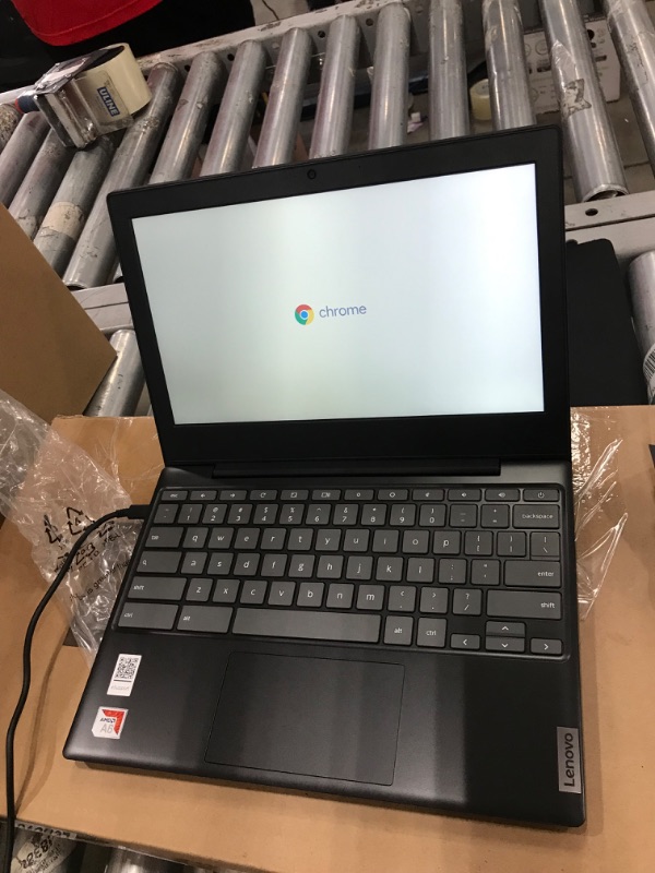 Photo 3 of Lenovo - Chromebook 3 11" Chromebook - AMD A6-4GB Memory - 32GB eMMC Flash Memory - Onyx Black