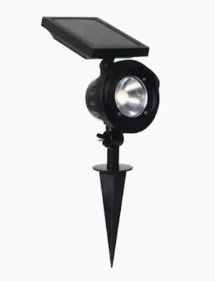 Photo 1 of Portfolio Landscape 1479471 Solar LED Spotlight Black Finish 120 Lumens - NEW
