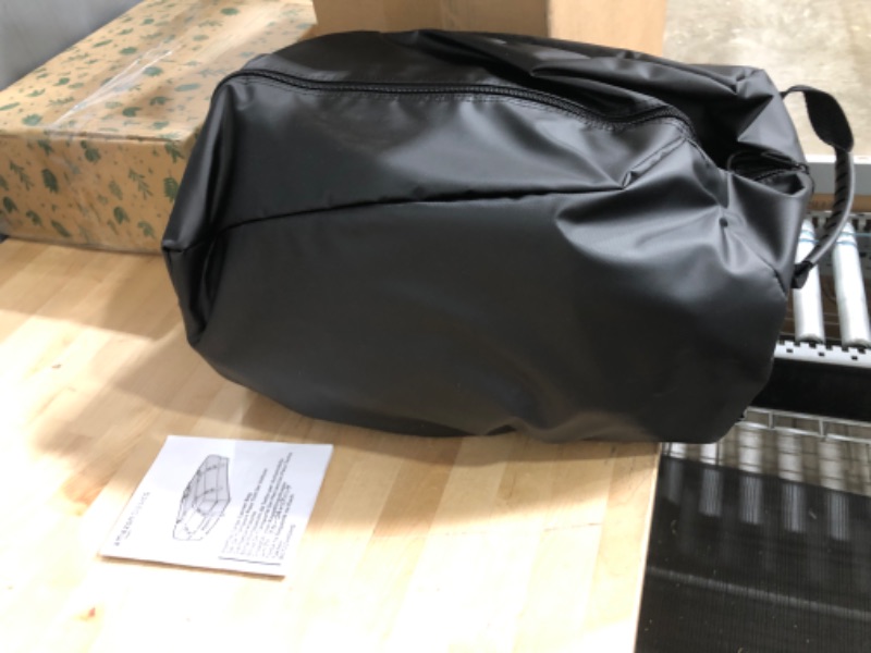 Photo 1 of Amazon Basics Rooftop Cargo Carrier Bag, Black, 15 Cubic Feet
