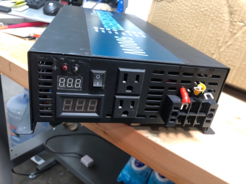 Photo 5 of *PARTS ONLY* WZRELB 5000W 48V 120V Pure Sine Wave Power Inverter with 2 AC Outlets,Car Inverter