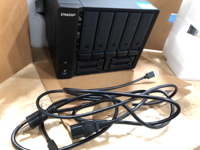 Photo 2 of QNAP TS-932PX-4G 5+4 Bay High-Speed NAS with Two 10GbE and 2.5GbE Ports 9-bay TS-x32PX