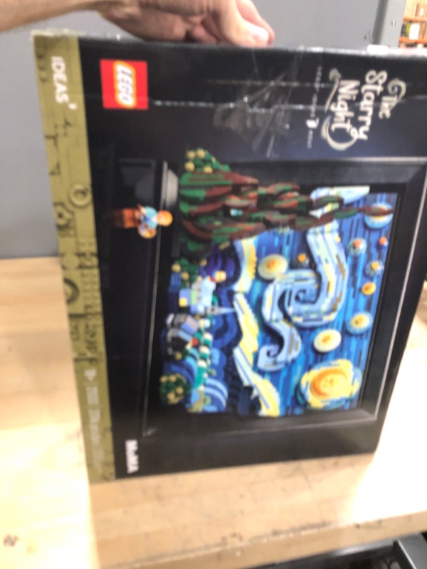 Photo 2 of LEGO Ideas Vincent Van Gogh - The Starry Night 21333 Building Set for Adults (2316 Pieces) Frustration-Free Packaging