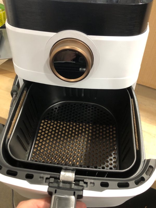Photo 3 of ***MISSING PARTS***Air Fryer, Airfryer Oven Large Air Fryer 1700W 8-in-1 with Touch Screen Air Fryers Detachable Dishwasher Safe Nonstick Basket Freidora de Aire 36 Recipes BPA & PFOA Free 5.8 QT White Air Fryer
