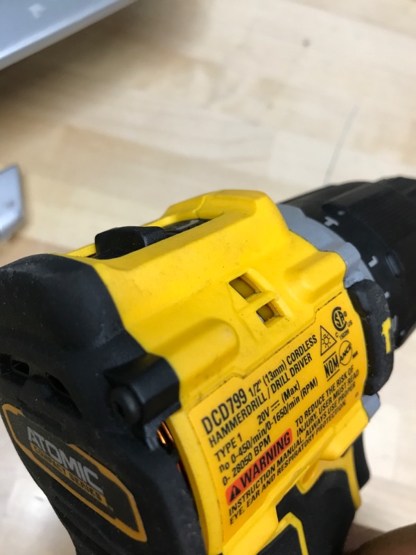 Photo 2 of **USED** Dewalt drill 20v brushless 