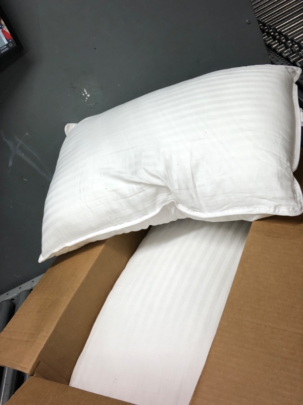 Photo 2 of **PILLOWS  NEED TO BE WASHED***
Utopia Bedding Bed Pillows for Sleeping Queen Size (White), Set of 2, Cooling Hotel Quality, for Back, Stomach or Side Sleepers
