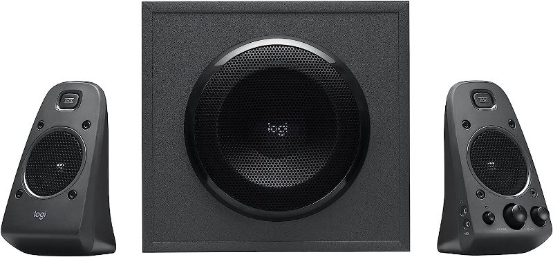 Photo 1 of used item
Logitech Z625 Powerful THX® Certified 2.1 Speaker System with Optical Input, black
