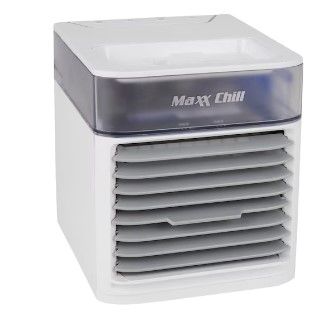 Photo 1 of ** NOT FUNCTIONAL PARTS ONLY!! Maxx Chill -BTU DOE (120-Volt) White Ventless Portable Air Conditioner Cools 50-sq ft
