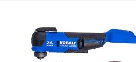 Photo 1 of ***DIRTY AND USED - NO BATTERY - UNTESTED***
Kobalt Cordless Brushless 24-volt Max Variable Speed Oscillating Multi-Tool