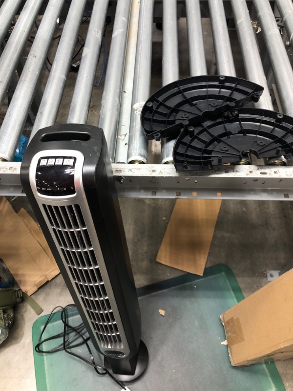 Photo 1 of ***SEE NOTES*** Lasko 2511 36” Oscillating 3-Speed Remote Control Tower Fan for Home, 36 Inch, Black