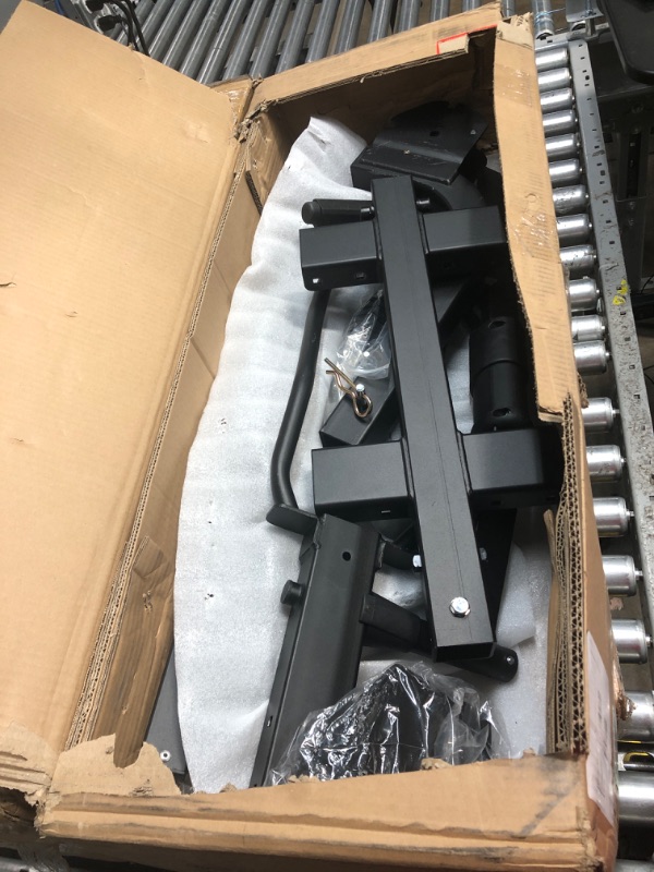 Photo 1 of Learder Accessories 2" Hitch Bike Rack, Carry 2 Bikes up to 75 lbs Each for Standard, Fat Tire and Electric Bicycles - Heavy Duty, Foldable Ebike Rack for Car, Truck, RV and SUV with 2-inch Receiver no instructions will have to look up on line.