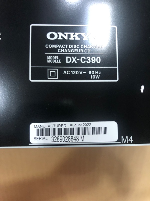 Photo 4 of Onkyo DXC390 6 Disc CD Changer,Black
