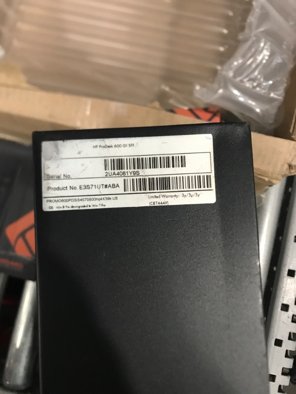 Photo 3 of HP ProDesk 600 G1 SFF Slim Business Desktop Computer, Intel i5-4570 up to 3.60 GHz, 8GB RAM, 500GB HDD, DVD, USB 3.0, Windows 10 Pro 64 Bit (Renewed) (8GB RAM | 500GB HDD) (Renewed)