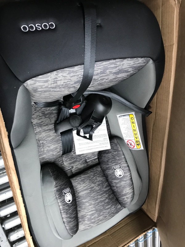 Photo 2 of Cosco Mighty Fit 65 DX Convertible Car Seat (Heather Onyx Gray)