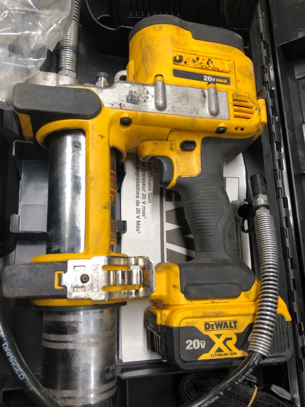 Photo 3 of Dewalt CASE ONLY For DCGG571 DCGG570 20V Grease Gun, Battery & Charger 20 Volt
