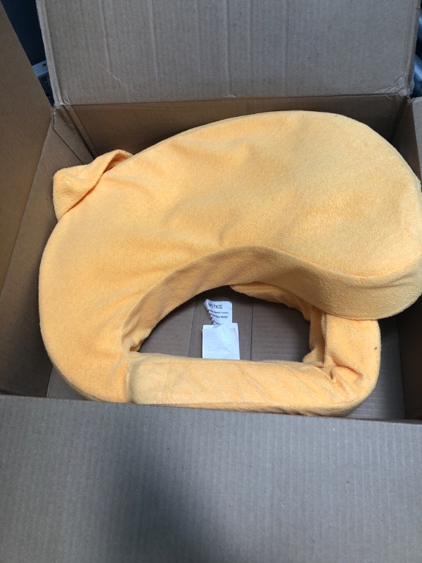 Photo 2 of My Brest Friend Super Deluxe Nursing Pillow Slipcover Sleeve | Great for Breastfeeding Moms | Pillow Not Included, Gold
