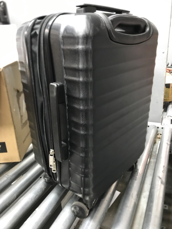 Photo 3 of **SEE NOTES**
Amazon Basics Hardside Spinner Luggage with Built-In TSA Lock, 21-Inch, Carry-on