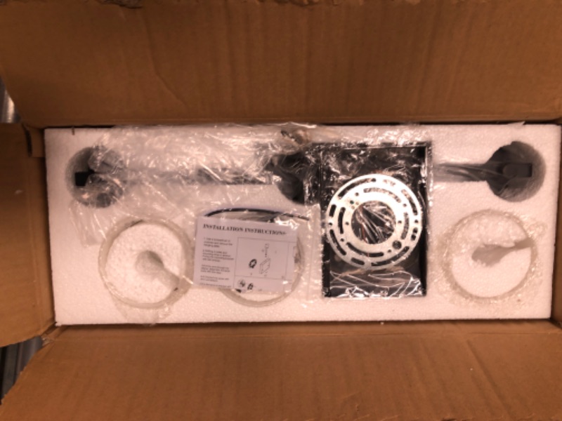 Photo 1 of Aipsun Black Bathroom Vanity Lights Fixtures Vintage Sconces Industrial Vanity Lighting Fixtures Milky Glass Shades(Exclude Bulb)