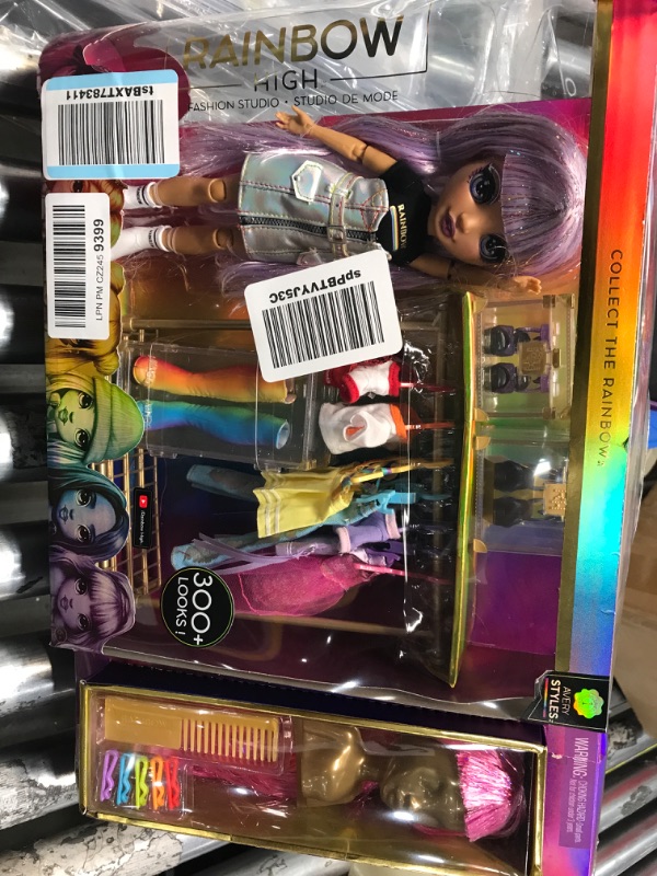 Photo 2 of Rainbow High Fashion Studio with Avery Styles Fashion Doll Playset Includes Designer Outfits & 2 Sparkly Wigs for 300+ Looks, Gifts for Kids & Collectors, Toys for Kids Ages 6 7 8+ to 12 Years Old