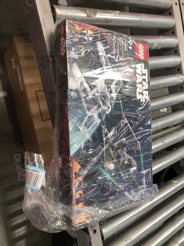 Photo 2 of LEGO Star Wars Mandalorian Fang Fighter vs. TIE Interceptor 75348 Building Toy Set, May The 4th Star Wars Gift for Fans Aged 9 and Up; with 3 Characters Including The Mandalorian