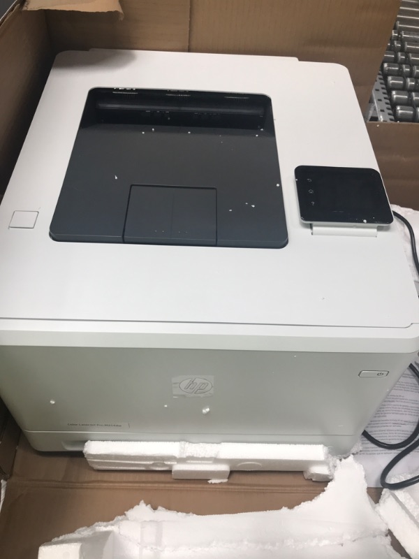 Photo 2 of HP Color LaserJet Pro M283fdw Wireless All-in-One Laser Printer, Remote Mobile Print, Scan & Copy, Duplex Printing, Works with Alexa (7KW75A), White