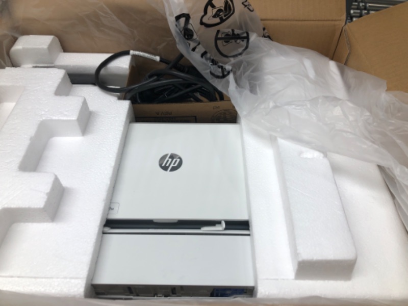 Photo 2 of HP Color LaserJet Pro M283fdw Wireless All-in-One Laser Printer, Remote Mobile Print, Scan & Copy, Duplex Printing, Works with Alexa (7KW75A), White