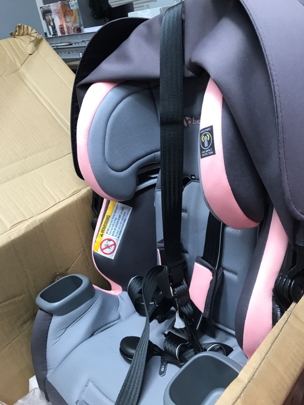 Photo 3 of Baby Trend Cover Me 4 in 1 Convertible Car Seat, Quartz Pink