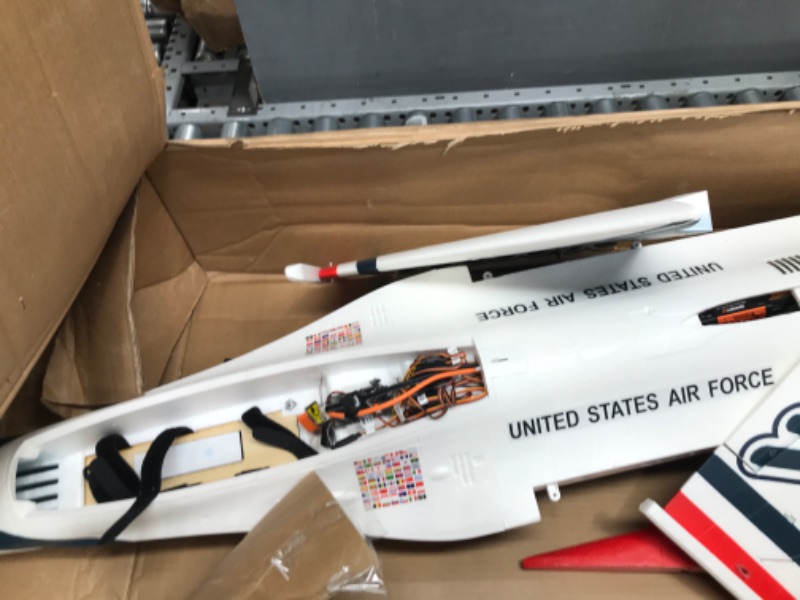 Photo 2 of **PARTS ONLY** E-flite RC Airplane F-16 Thunderbirds 80mm 