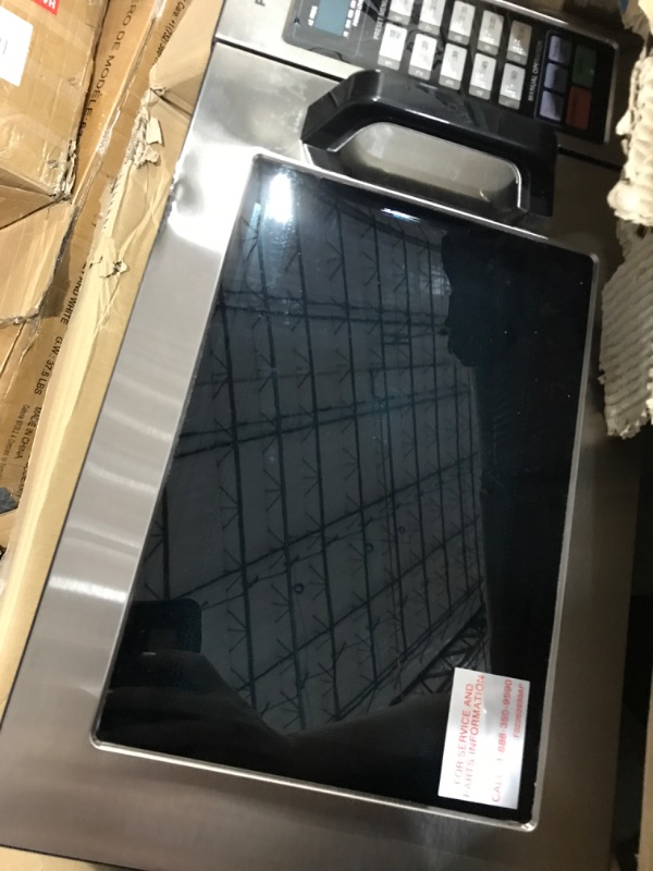 Photo 3 of (PARTS ONLY) )Panasonic Countertop Commercial Microwave Oven, 1000W of Cooking Power - NE-1054F - 0.8 Cu. Ft (Stainless Steel) 
