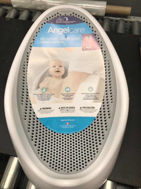 Photo 2 of Angelcare Baby Bath Support (Grey) | Ideal for Babies Less than 6 Months Old