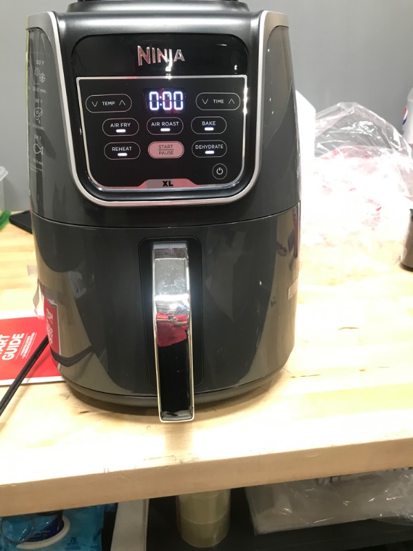 Photo 2 of 
Ninja AF150AMZ Air Fryer XL, 5.5 Qt. Capacity that can Air Fry, Air Roast, Bake, Reheat & Dehydrate, with Dishwasher Safe, Nonstick Basket & Crisper