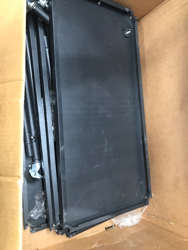 Photo 1 of 4 tier drawer metal with wheels color black