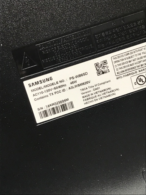 Photo 4 of SAMSUNG HW-B650 3.1ch Soundbar w/Dolby 5.1 DTS Virtual:X, Bass Boosted, Built-in Center Speaker, Bluetooth Multi Connection, Voice Enhance & Night Mode, Subwoofer Included, 2022 HW-B650 Soundbar