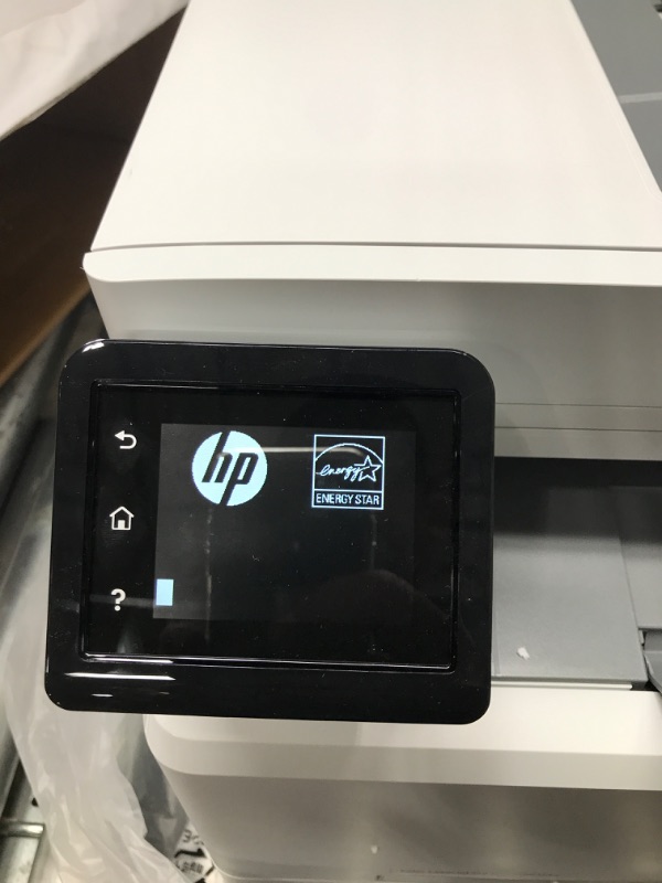 Photo 4 of HP Color LaserJet Pro M283fdw Wireless All-in-One Laser Printer, Remote Mobile Print, Scan & Copy, Duplex Printing, Works with Alexa (7KW75A), White