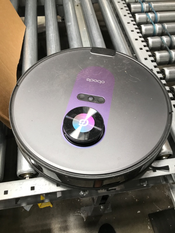 Photo 3 of **PARTS ONLY** OBODE Robot Vacuum and mop Combo, 4000Pa Suction, LDS Navigation, Self Emptying and Intelligent Mop Lifting