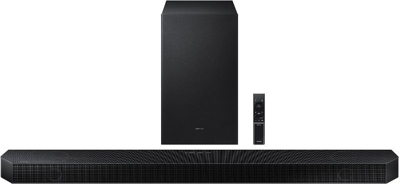 Photo 1 of SAMSUNG HW-Q700B 3.1.2ch Soundbar w/ Wireless Dolby Audio, DTS:X, Q Symphony, SpaceFit Sound, Adaptive Sound, Game Pro Mode, 2022
