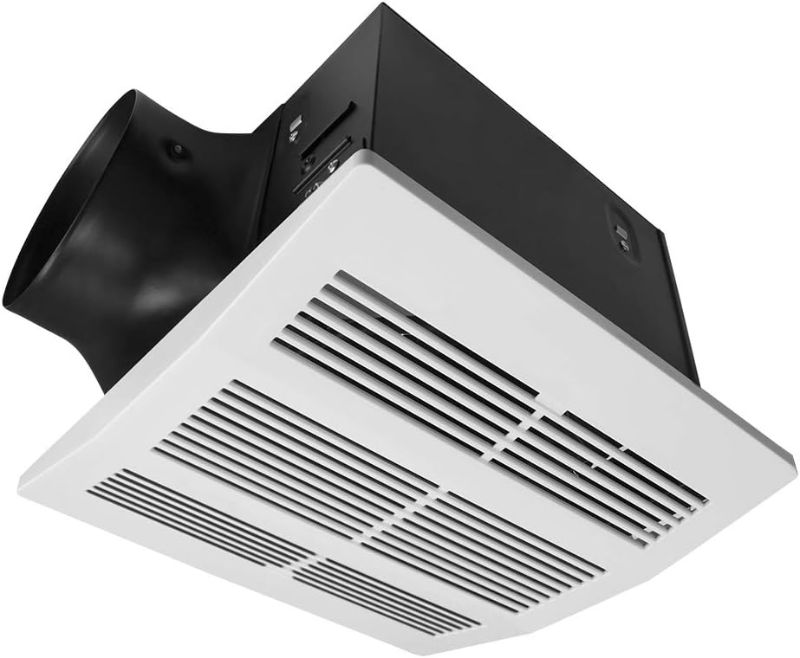 Photo 1 of **SEE NOTES**
BV Bathroom Fan Ultra-Quiet 200 CFM, 2.0 Sones Bathroom Ventilation & Exhaust Fan, Bathroom Ceiling Fan, Residential Remodel Energy-Saving Ceiling Mount Fan
