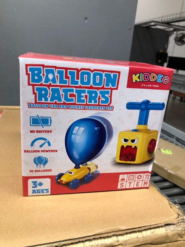 Photo 1 of Balloon Launcher Toy Set, Balloon Pump Rocket Launcher with 12 Balloons 2 Balloon Powered Car Toys, Spaceship Toy, Astronaut Figure, Crab Race Car Toy for Kids 3+ Birthday Gifts (Bird)