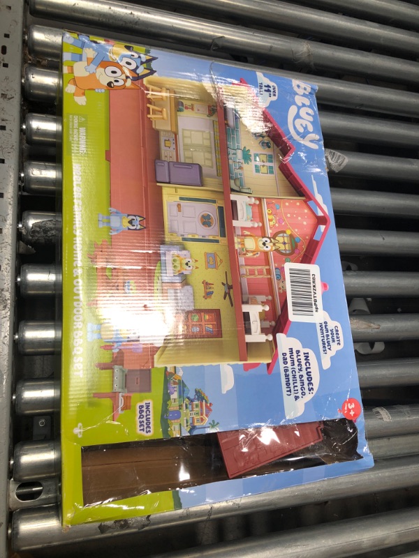 Photo 2 of Bluey Mega Bundle Home, BBQ Playset, and 4 Figures | Amazon Exclusive       