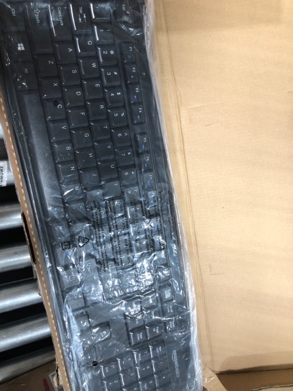 Photo 2 of Amazon Basics Wireless Keyboard-Quiet and Compact-US Layout (QWERTY)