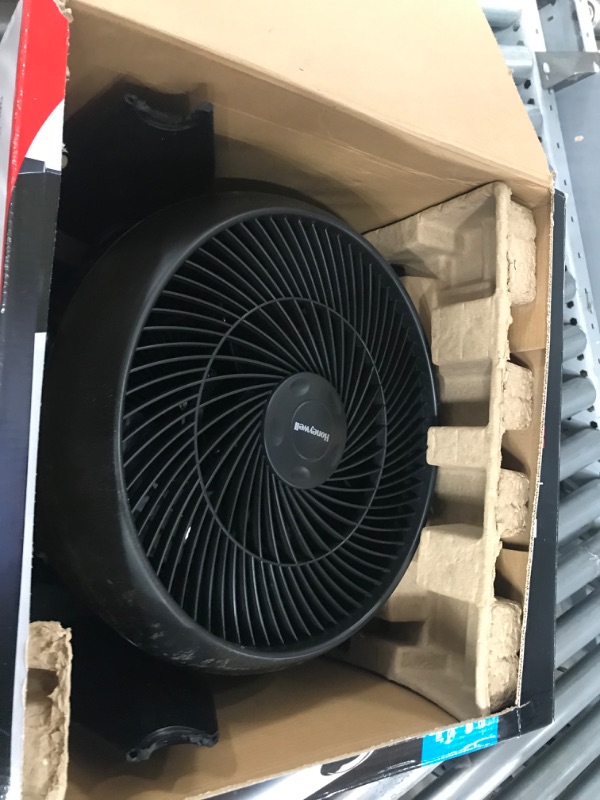 Photo 3 of 12 in. 3 Speed Whole Room Circulator Floor Fan