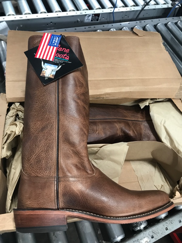 Photo 2 of Abilene Men's 8211 Western-Boots 12 Wide Brown