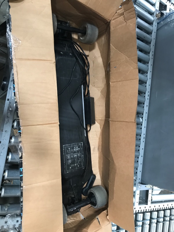 Photo 1 of Electric Skateboard with LCD Remote Control?Electric Longboard with Light for Adults, 900W Dual Motor, 27 MPH & 21 Miles Range, 7+2+1 Northeast and Canadian Maple and Fiberglass?Max Load 330 Lbs Upgraded G5 with LCD Remote